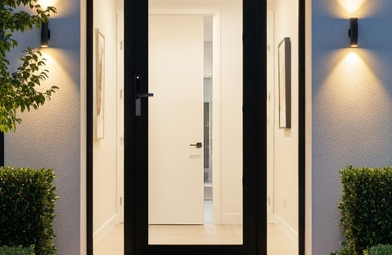 A smart, sleek, secure way to lock your door.